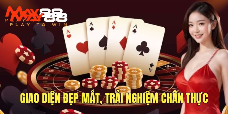 Giao diện sảnh game cực ấn tượng với trải nghiệm đầy chân thực